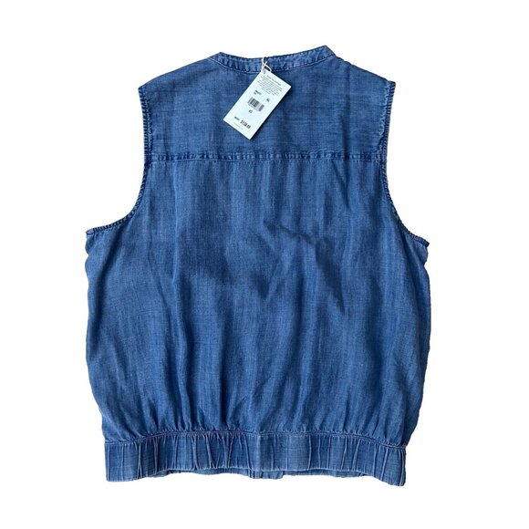 Splendid Chase Indigo Denim Vest Tank ( XS ) - Picture 4 of 4